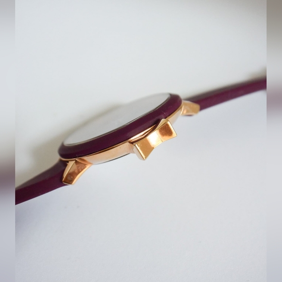 ?*Kate Spade* Park Row Watch- Fuschia/Purple - Silicone Band, 33mm. RARE COLOR! main image 6